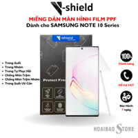 Mua 1 tặng 1 - Miếng dán màn hình V-Shield Film PPF cao cấp cho Samsung Galaxy Note 10/ Note 10 Plus