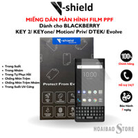 Mua 1 tặng 1 - Miếng dán màn hình V-Shield Film PPF cho BLACKBERRY KEY 2/ KEYone/ Motion/ Priv/ DTEK/ Evolve