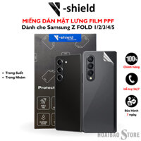 Mua 1 tặng 1 - Miếng dán mặt lưng V-Shield Film PPF cao cấp cho Samsung Galaxy Z Fold 1/2/3/4/5/6