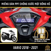 [MUA 1 TẶNG 1] Miếng Dán PPF Chống Xước Bảo Vệ Mặt Đồng Hồ Xe Vario 2018 - 2021 | Film PPF Dán Đồng Hồ Xe Máy