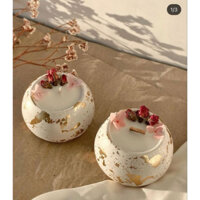 Mua 1 tặng 1-Mua 1 hộp nến thơm hương hoa Hồng tặng 1 Túi Thơm Treo Phòng