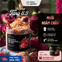 [MUA 1 TẶNG 1] Muối Ngâm Chân Thảo Dược HIMALAYA & HOA HỒNG Bổ Sung Dầu Oliu & Vitamin E Giúp Dưỡng Ẩm Da HENY GARDEN