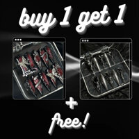 MUA 1 TẶNG 1 Nailbox thiết kế thủ công móng tay giả rắn bạc tông đỏ cực sang cho phái nữ mã 524