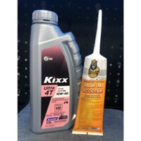 MUA 1 TẶNG 1 Nhớt Tay Ga Tổng Hợp Kixx Ultra 10w40 800ml