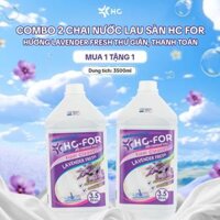 [MUA 1 TẶNG 1] Nước Lau Sàn HC For Lavender Fresh thư giãn, thanh thoát - Tỏa Hương Sang Trọng, Nâng Cấp Không Gian Sống