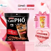 [MUA 1 TẶNG 1 QUÀ] CÀ PHÊ PHỐ SỮA ĐÁ DÂY, HỘP, BỊCH CAFE PHỐ (30 GÓI X 24G) - MACCOFFEE CÀ PHÊ PHỐ