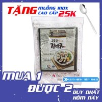 MUA 1 TẶNG 1, Rong biển cuộn cơm kimbap 100 lá K-FOOD, HÀNG TỐT BẢO KHANH