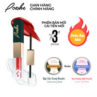 [Mua 1 Tặng 1] Son Kem 2 Đầu Posshe Siêu Lì Không Trôi - Mua 2 Cây Tặng Kem Má Hồng + Son Dưỡng Và Sáp Tẩy Trang 2in1