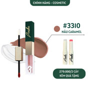 [MUA 1 TẶNG 1] Son Kem 2 Đầu Posshe Siêu Lì Không Trôi Màu 3310 - Mua 2 Cây Tặng Sáp Dưỡng + Sáp Tẩy Trang Posshe