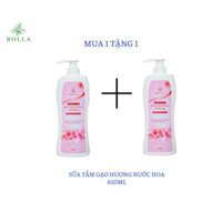 (Mua 1 tặng 1) Sữa tắm gạo hương nước hoa Bolla