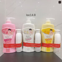 [MUA 1 TẶNG 1] Sữa tắm trắng da TheBol 650ml Tặng Kèm Sữa Tắm Nước Hoa 180g