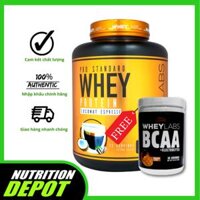 MUA 1 TẶNG 1  Sữa tăng cơ Wheylabs Pro Standard Whey Protein hũ 5lbs 2.2kg  73 lần dùng - TẶNG KÈM 1 WHEYLABS BCAA 30 lần dùng - Coconut Espresso