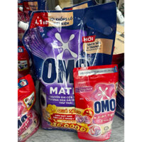 [Mua 1 tặng 1] Túi Nước giặt OMO Matic Cửa trước 4,1kg/túi