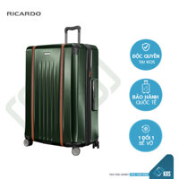 MUA 1 TẶNG 1, Vali du lịch Ricardo Montecito 2.0, vali size 29, chính hãng, thương hiệu Ý, bảo hành quốc tế, 1 đổi 1 bể vỡ - Hunter Green