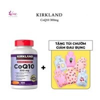 [MUA 1 TẶNG 1] Viên uống hỗ trợ tim mạch CoQ10 300 mg Kirkland 100 Viên+ Tặng 1 túi chườm giảm đau bụng