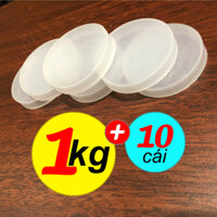 [MUA 1 TẶNG 10]  NẮP NHỰA HŨ SỮA CHUA / NẮP TRÒN HỦ YOGURT / NẮP NHỰA HỦ PUDDING [DÙNG CHO HŨ CÓ ĐƯỜNG KÍNH 50-51MM)