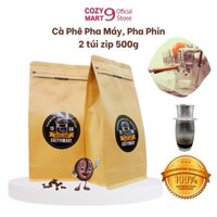 [Mua 1 Tặng 1]Cà phê pha máy và cà phê phin nguyên chất - hai lựa chọn đối lập cho tách cà phê đậm đà đầy hương vị