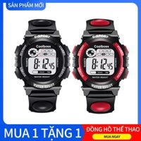 【Mua 1 tặng 1】Đồng Hồ Trẻ Em Thể Thao điện tử dây cao su Đồng hồ điện tử  đeo tay trẻ em phong cách thể thao