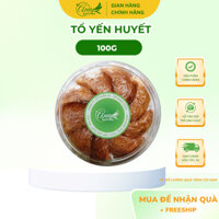 [Mua 1 tặng 2] 100g Yến huyết sơ chế  Anvy Yến nguyên chất Tổ Yến Khánh Hòa tặng kèm táo đỏ, đường phèn
