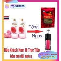 (MUA 1 TẶNG 2 QUÀ) 1 CẶP Sữa Tắm Lux Soft Touch Hồng Hương Thơm Quyến Rũ (530g)