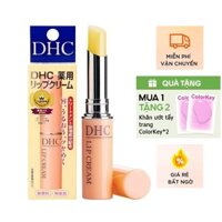mua 1 tặng 2, Son Dưỡng Môi DHC Lip Cream - Dưỡng Ăm, Làm Mềm Môi 1,5g