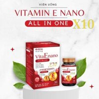 (MUA 1 TẶNG 3 ) COMBO 4 Hộp VITAMIN E Đỏ NANO ALL IN ONE - Hỗ trợ làm đẹp da - 3 HỘP *90 viên
