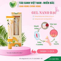 [Mua 1 Tặng 3] Gel nano bạc Táo Xanh Việt Nam, Gel đ-ẩy nấ-m Can-di-da, không kháng sinh