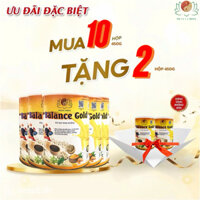 [Mua 10 tặng 2] Combo 10 Hộp Sữa Hạt Balance Gold Thầy Ngô Đức Vượng (hộp - 450g)