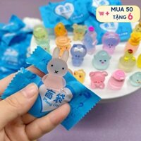 (Mua 100 tặng 20) Túi kẹo bóc quà bất ngờ Blind Bag, kẹo bất ngờ mini, kẹo test nhân phẩm, Túi mù hình con vật