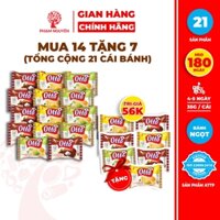 [MUA 14 TẶNG 7] Tổng cộng 21 Bánh Trứng Tươi Otto Nhân Kem 35g | Bánh ăn sáng | Đồ ăn vặt