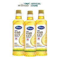 Mua 2 chai tặng 1 chai Dầu Gạo Lứt Simply 1L