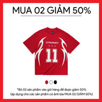 (MUA 2 GIẢM 50%) Áo Thun Jersey Nam/Nữ Local Brand SWE HOOK TEE - Trắng/Đen