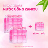 [MUA 2 LỐC TẶNG 1 LỐC] Nước uống Kamizu không đường (Lốc 6 chai x3)