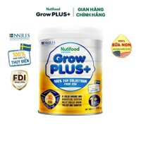 MUA 2 SỮA BỘT NUTIFOOD GROWPLUS+ SỮA NON TĂNG ĐỀ KHÁNG TRÊN 1 TUỔI, TĂNG CƯỜNG HỆ MIỄN DỊCH, TIÊU HÓA TỐT (LON 800G) TẶN