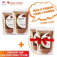 [MUA 2 TẶNG 1] 02 gói (1kg) ca cao nguyên chất - dạng bột - Light cacao [bonus]