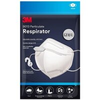 Mua 2 tặng 1 10 chiếc khẩu trang chính hãng 3M 9013 KF94 chống bụi và kháng khuẩn - TRẮNG