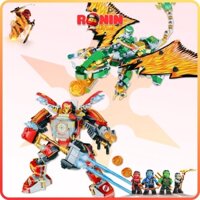 [💖MUA 2 TẶNG 1💖] Bộ Đồ Chơi Lắp Ráp Ninjago: Rồng Huyền Thoại / Samurai Mech / Tê Giác Đấu / Rồng Chiến