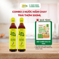 [MUA 2 TẶNG 1] Combo 2 Nước Mắm Chay Lạc Hải Kisana Vị Trái Thơm 500ml