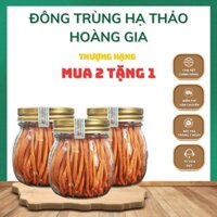 Mua 2 Tặng 1 - Đông Trùng Hạ Thảo Sợi Khô Sấy Thăng Hoa Hoàng Gia Giàu Vitamin Tăng Sức Đề Kháng 18gr