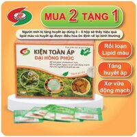 [MUA 2 TẶNG 1] Kiện Toàn Áp Đại Hồng Phúc (Hộp 20 gói cốm) – Điều hòa lipid máu, điều hòa huyết áp