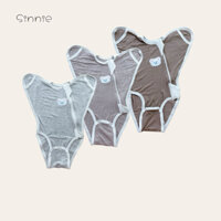 [Mua 2 tặng 1 nón củ tỏi] Nhộng chũn hở chân mở tay cho bé Sinnie, có cúc điều chỉnh theo chiều cao của bé