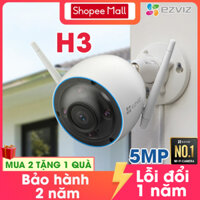 [MUA 2 TẶNG 1 QUÀ] Camera EZVIZ H3 3K độ phân giải 5MP,đàm thoại, camera ngoài trời,vẫy tay gọi điện