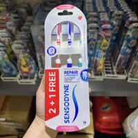 [Mua 2 Tặng 1] Sét 2+1 Bàn chải Sensodyne Repair & protect hàng chuẩn
