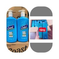 MUA 2 TẶNG 1-SET 3 CHAI 946ML Sữa Tắm - Gội Dành Cho Nam Coast Hair & Body 946ml