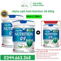 [Mua 2 tặng 1] Sữa non Alpha Lipit Gold Nutrition G9 900g hỗ trợ sức khỏe - MINH QUÂN PHARMACY