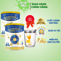 [Mua 2 tặng 1]  Sữa Non Tổ Yến Goldilac Grow Lon 650g- Tăng Cân, Tăng Chiều Cao Cho Bé, Phát Triển Trí Não