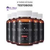 mua 2 tặng 1 TESTOBOSS USA - Tăng Cường Sinh Lực Nam Với Maca, Cỏ Sừng Dê, Nhân Sâm, Tinh Hàu (Hộp 60v).2026 gfg