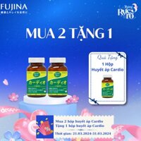 MUA 2 TẶNG 1 Viên Uống Cardio, Hỗ Trợ Điều Trị Bệnh Cao Huyết Áp, Ngăn Ngừa Đột Quỵ Tim Mạch