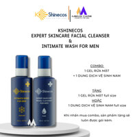 MUA 2 TẶNG-Combo 1 Dung dịch vệ sinh Intimate wash cooling for men và 1 gel rửa mặt Expert Skin cleanser Kshinecos