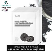 💕MUA 20 TÍNH TIỀN 10💕 Mặt nạ cấp ẩm BONAZ HYALURONATE HYDRATING COLLAGEN MASK💕Cấp nước, trẻ hóa da, da mịn màng